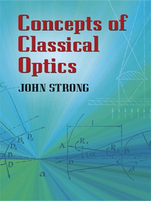 cover image of Concepts of Classical Optics